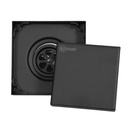 REJILLA SIFON  PISO INVISIBLE ACERO INOXIDABLE NEGRA 10X10 UDUKE