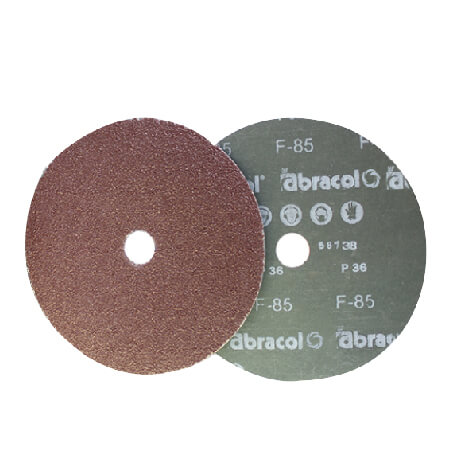 ABRACOL FIBER DISC #100 4 1/2" X 7/8"