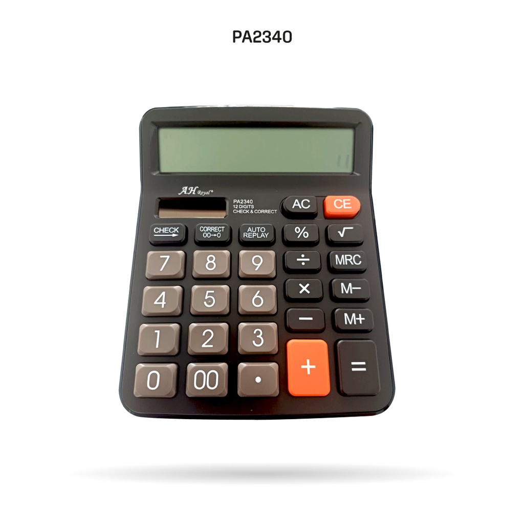 CALCULADORA AHROYAL CX-900S NEGRA 12 DIGITOS PA2340