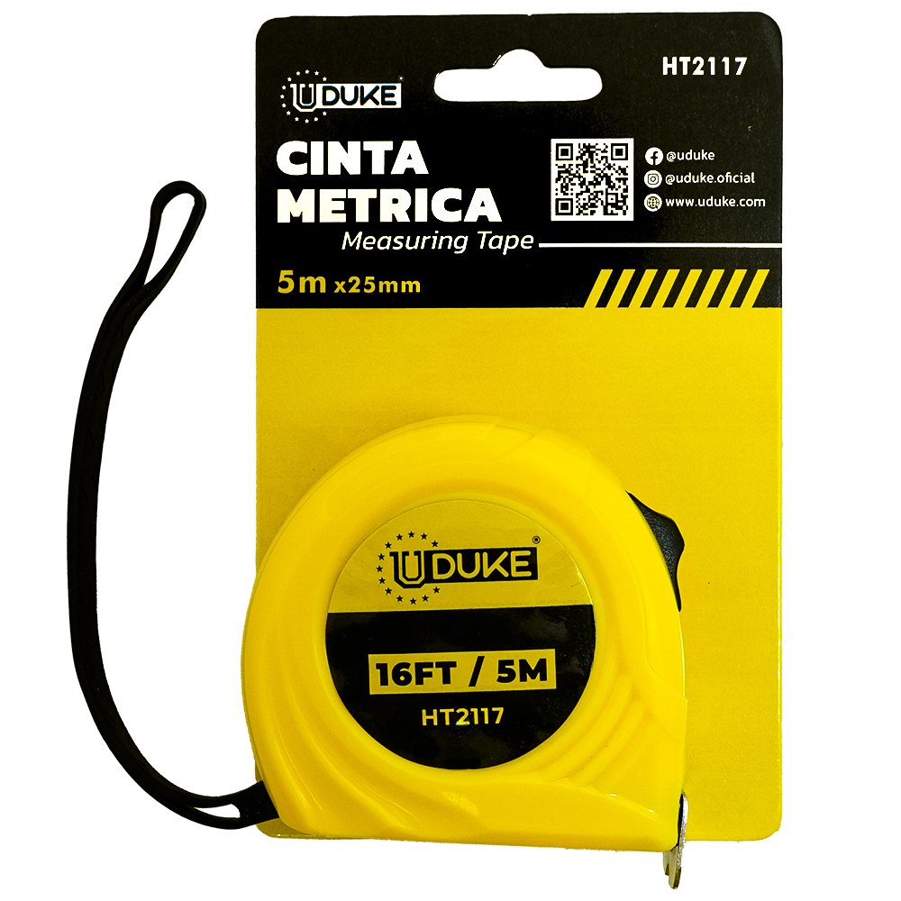 MEASURING TAPE 25 MM 5 MTS UDUKE
