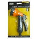 HEAVY DUTY GARDEN HOSE NOZZLE 8 WAYS UDUKE