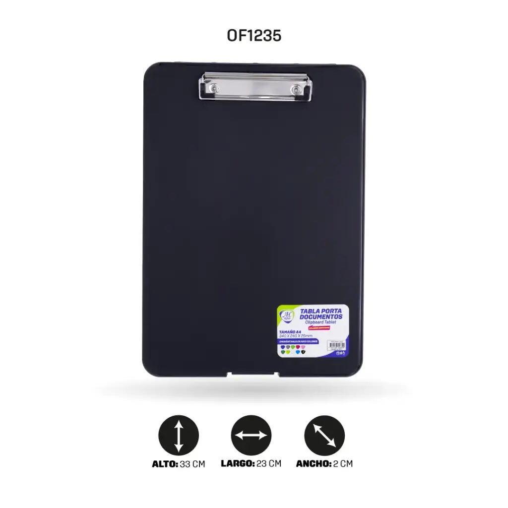 CLIPBOARD 8213 BLACK