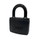 CANDADO NEGRO CON CUBIERTA PLASTICA 63MM