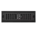 BLACK STAINLESS STEEL LINEAR FLOOR DRAIN 10 X 20 CM UDUKE