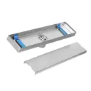 STAINLESS STEEL TILE INSERT FLOOR DRAIN 6.8 X 30 CM UDUKE