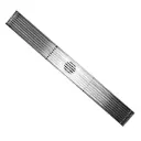 STAINLESS STEEL DECORATIVE FLOOR DRAIN 6.8 X 60 CM UDUKE