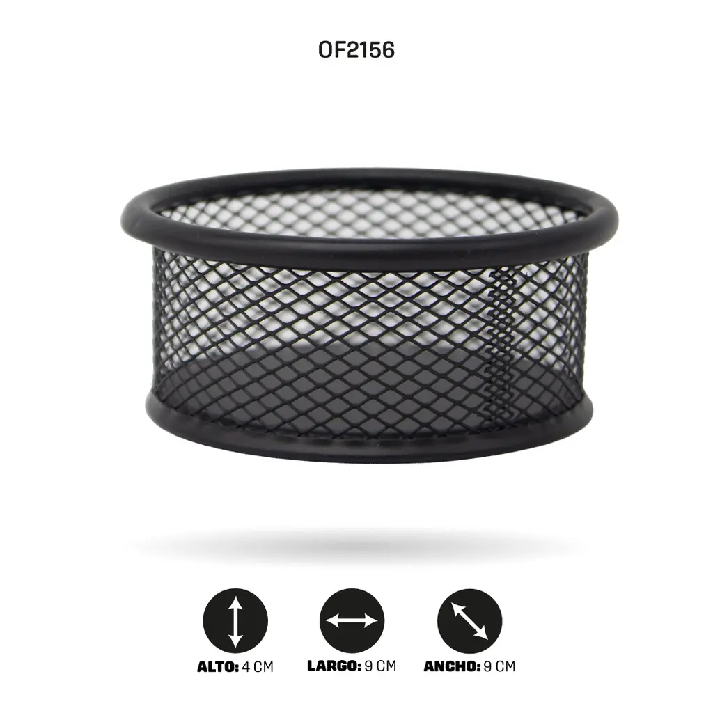 ROUND MESH PAPER CLIP HOLDER