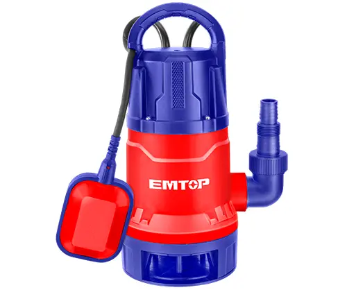 SUBMERSIBLE DIRTY WATER PUMP 1.0 HP 110–120V 750W EMTOP