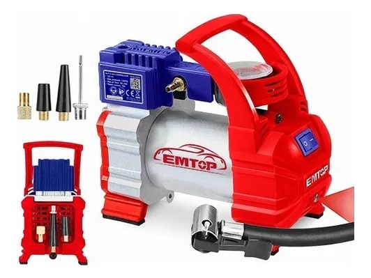 COMPRESOR DE AIRE AUTOMATICO DC12V 10A 140PSI(10BAR)  