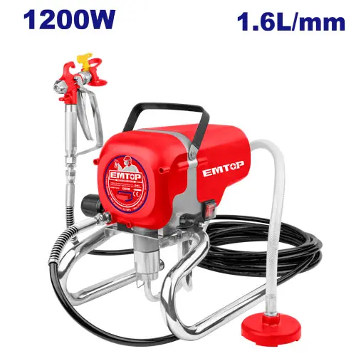 AIRLESS PAINT SPRAYER 1200 W EMTOP