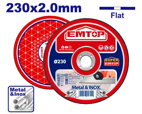 DISCO DE CORTE 9" PARA METAL