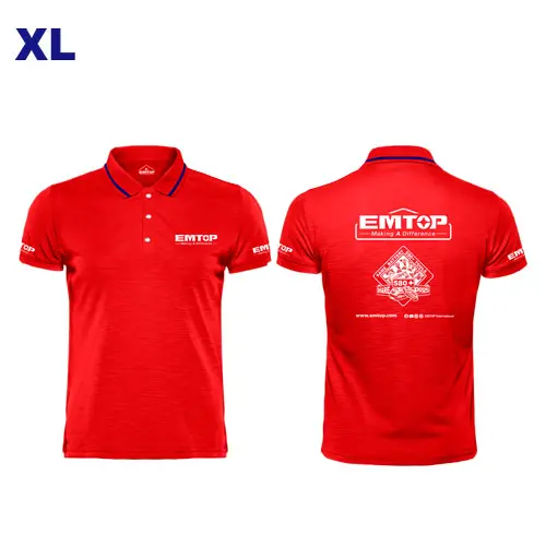 CAMISA TIPO POLO EMTOP TALLA XL