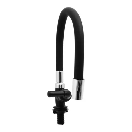 LLAVE CUELLO GANSO P/ALETA UDUKE NEGRO MESA FLEXIBLE NEGRO ABS 