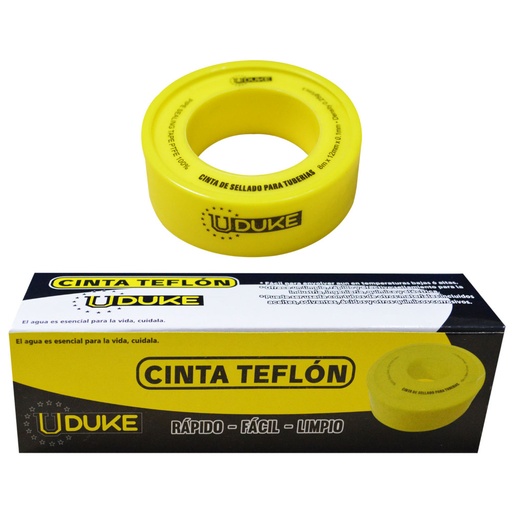 [HT10112] CINTA TEFLON INDUSTRIAL PEQUEÑA UDUKE X 8 MTS 