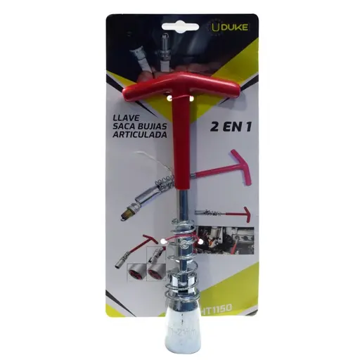[HT1150] LLAVE SACA BUJIAS 2 EN 1
ARTICULADA