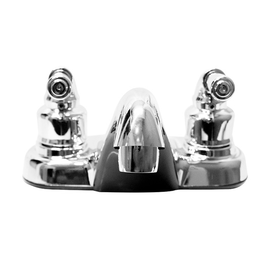 [HT1199] MEZCLADOR PARA LAVAMANOS 4" ABS CROMADO ALETA