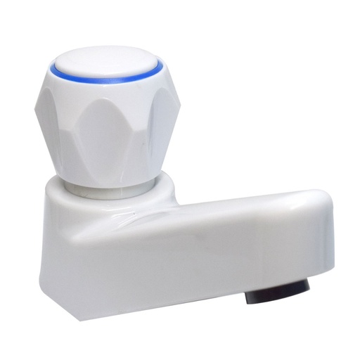 [HT1204] DECK MOUNT ONE HANDLE BATHROOM SINK FAUCET WHITE UDUKE