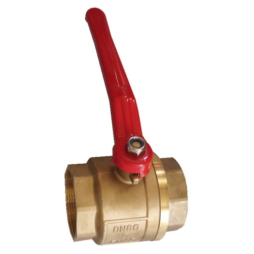 [HT1224] LLAVE BOLA PN40 BRONCE 3”