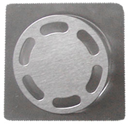 [HT1326] REJILLA PISO ACERO INOXIDABLE 10 X 10 UDUKE TRADICIONAL