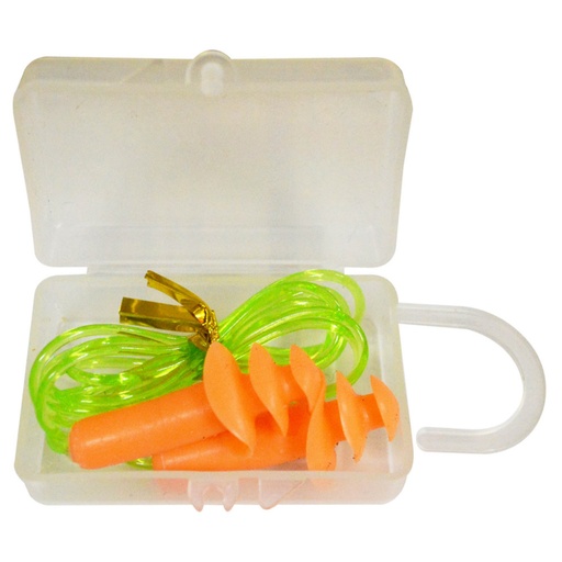 [HT20416] CORDED EAR PLUGS WITH KEYCHAIN CASE SQUARE BOX