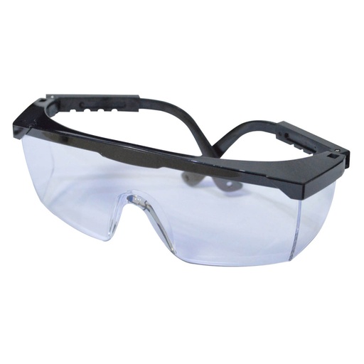 [HT20583] GAFA DE SEGURIDAD TRANSPARENTE ANTIEMPANANTE MARCO NEGRO PROTECCION UV 