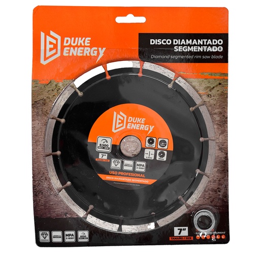 [HT30013] DIAMOND SEGMENTED RIM SAW BLADE 7" DUKE ENERGY