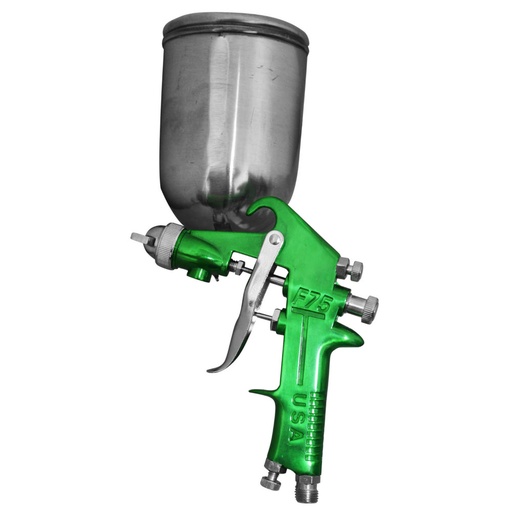 [HT30601] AEROGRAFO UDUKE PROFESIONAL USA VASO DE 600 CC PISTOLA F-75 VERDE