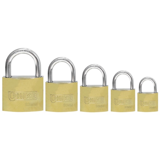 [HT40145] CANDADO DORADO 25MM PULIDO CON 3 LLAVES