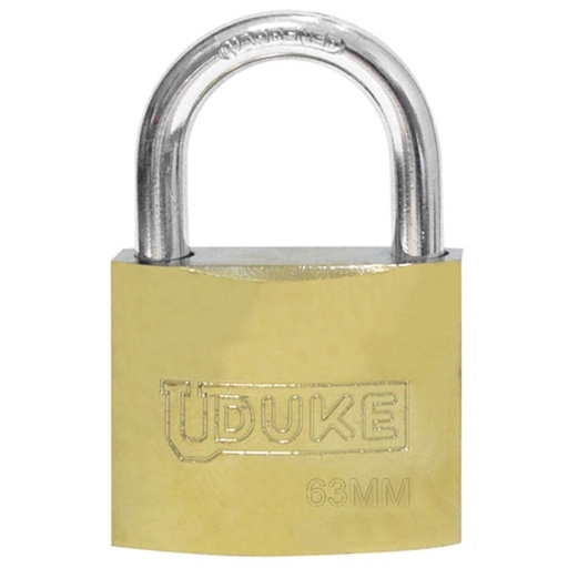 [HT40149] CANDADO DORADO 63MM PULIDO CON 3 LLAVES