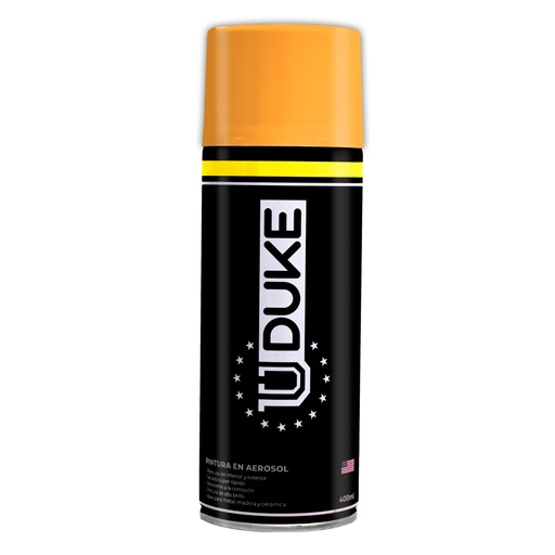[HT40207] SPRAY PAINT YELLOW ORANGE 400 ML UDUKE 68