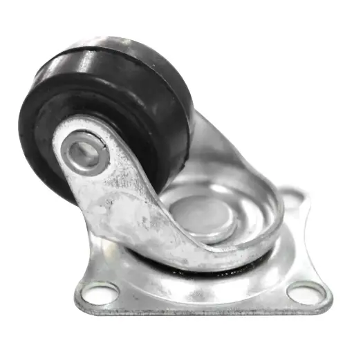 [HT40254] RODACHINES 1 PLANO NEGRO PASTA NYLON 25MM 10 KG