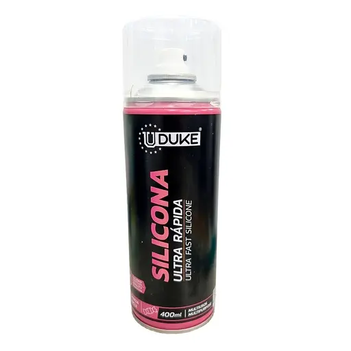 [HT40307] SILICONA EN AEROSOL UDUKE CON OLOR CHICLE 400 ML
