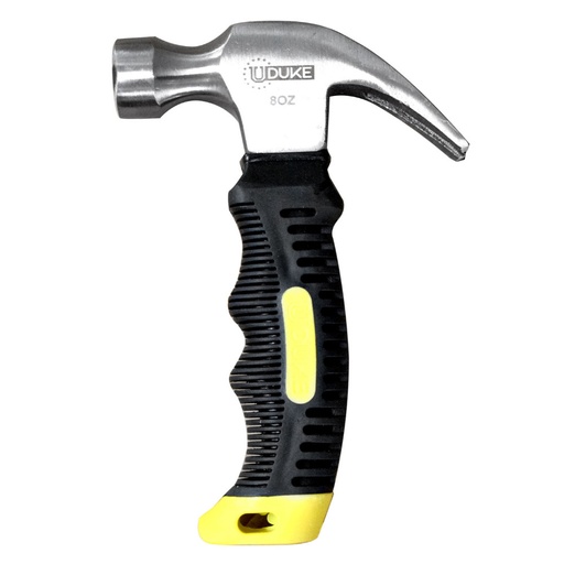 [HT60041] RUBBER HANDLE HAMMER 8 OZ UDUKE