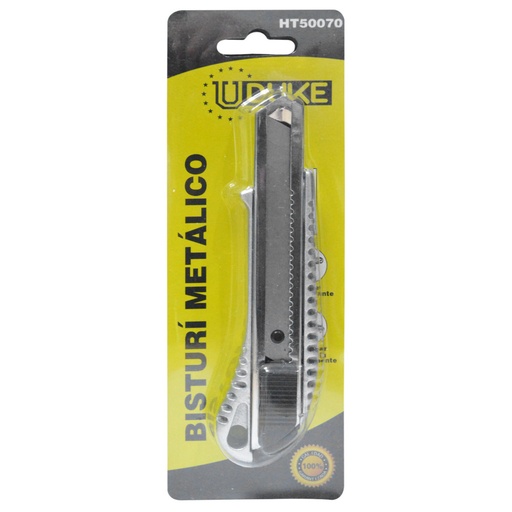 [HT60109] BISTURI METALICO INDUSTRIAL UDUKE EN BLISTER