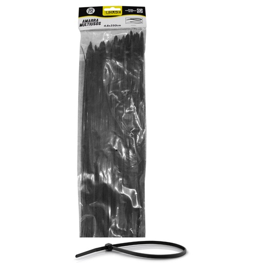 [HT70039] AMARRA PLASTICA NEGRA 4.8x350MM