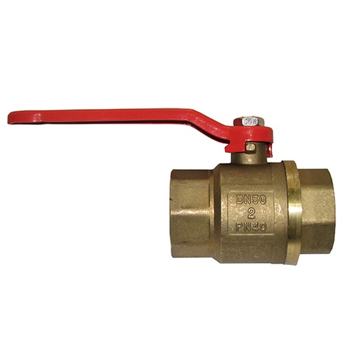 [HT70146] BRASS BALL VALVE PN40 2"