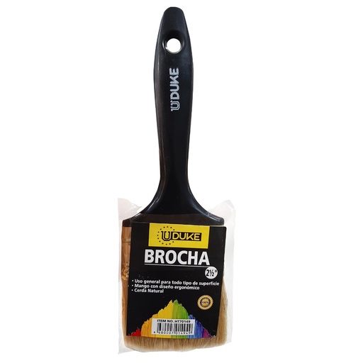 [HT70149] BROCHA 2 1/2" UDUKE M/PLASTICO