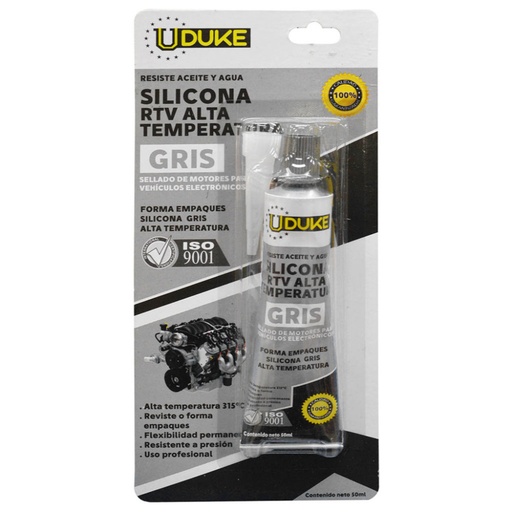 [HT80124] SILICONA RTV GRIS