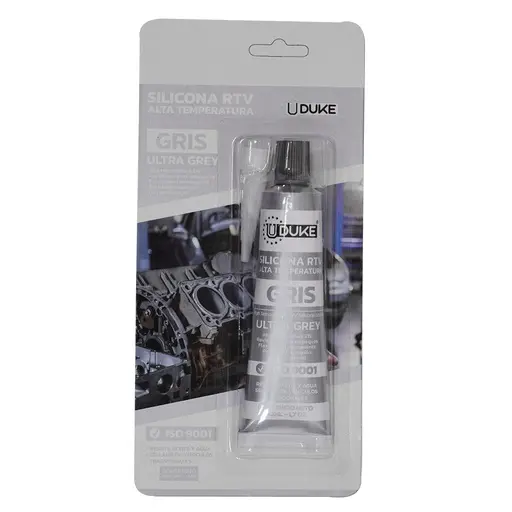 [HT80124] SILICONA UDUKE 50 ML RTV GRIS ALTA TEMPERATURA AUTOMOTRIZ