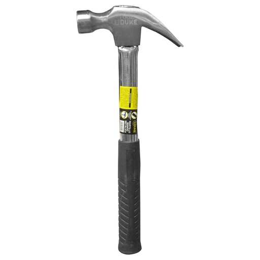 [HT90042] MARTILLO METALICO MANGO CAUCHO UDUKE 12 OZ