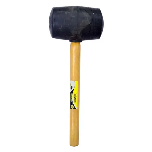 [HT90108] RUBBER HAMMER WODEN HANDLE 24 OZ UDUKE