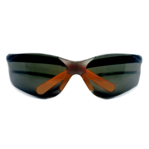 [HT90336] T SAFETY GLASSES DARK IMPACT RESISTANT LENS ANSI Z87.1 CERTIFIED UV PROTECTION