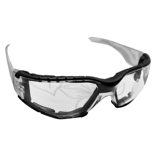[HT90337] GAFA T-DEPORTIVA LENTE TRANSPARENTE CON ESPUMA RESISTENTE A GOLPES MARCO TRANSPARENTE PROTECCION UV UDUKE