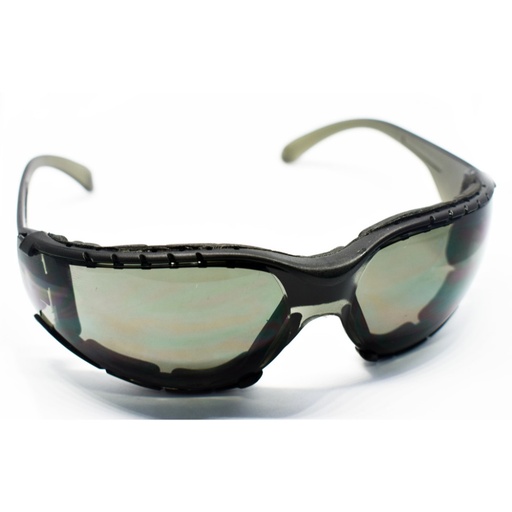 [HT90338] GAFA T-DEPORTIVA  LEN-NEGRO CON ESPUMA RESISTENTE A GOLPES(NORMA ANSI Z87.1+FIL UV)