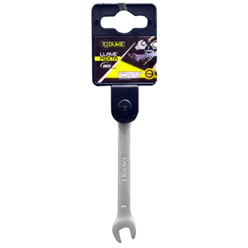 [HTY0002] COMBINATION SPANNER #7 MM CR/V UDUKE