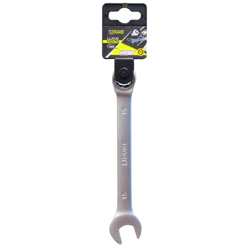 [HTY0010] LLAVE MIXTA # 15 MM CR/V UDUKE