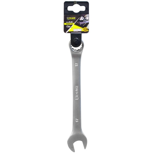 [HTY0012] LLAVE MIXTA # 17 MM CR/V UDUKE 