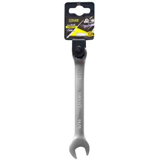 [HTY0024] LLAVE MIXTA # 9/16" CR/V UDUKE 