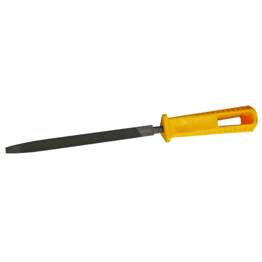 [HTY0060] TRIANGULAR FILE 6" YELLOW HANDLE UDUKE