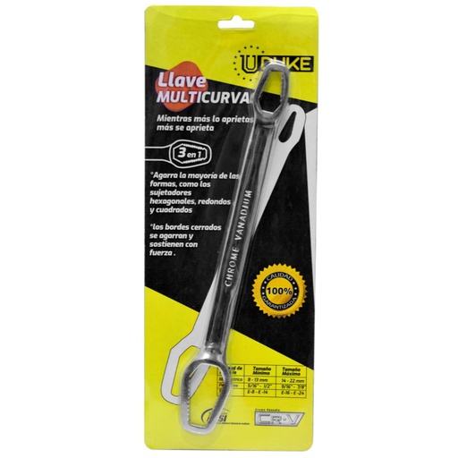 [HTY0079] UDUKE 3-IN-1 MULTI-PURPOSE COMBINATION SPANNER MM – INCH – TORX CR/V